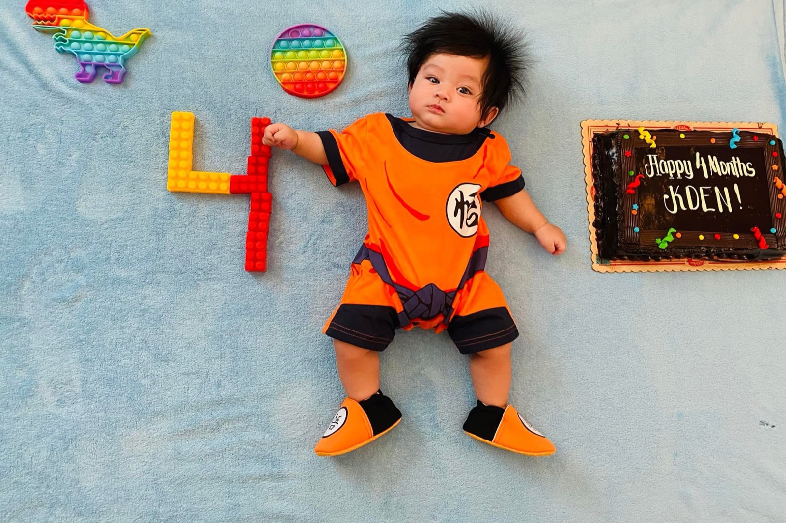 Leo at 4 months